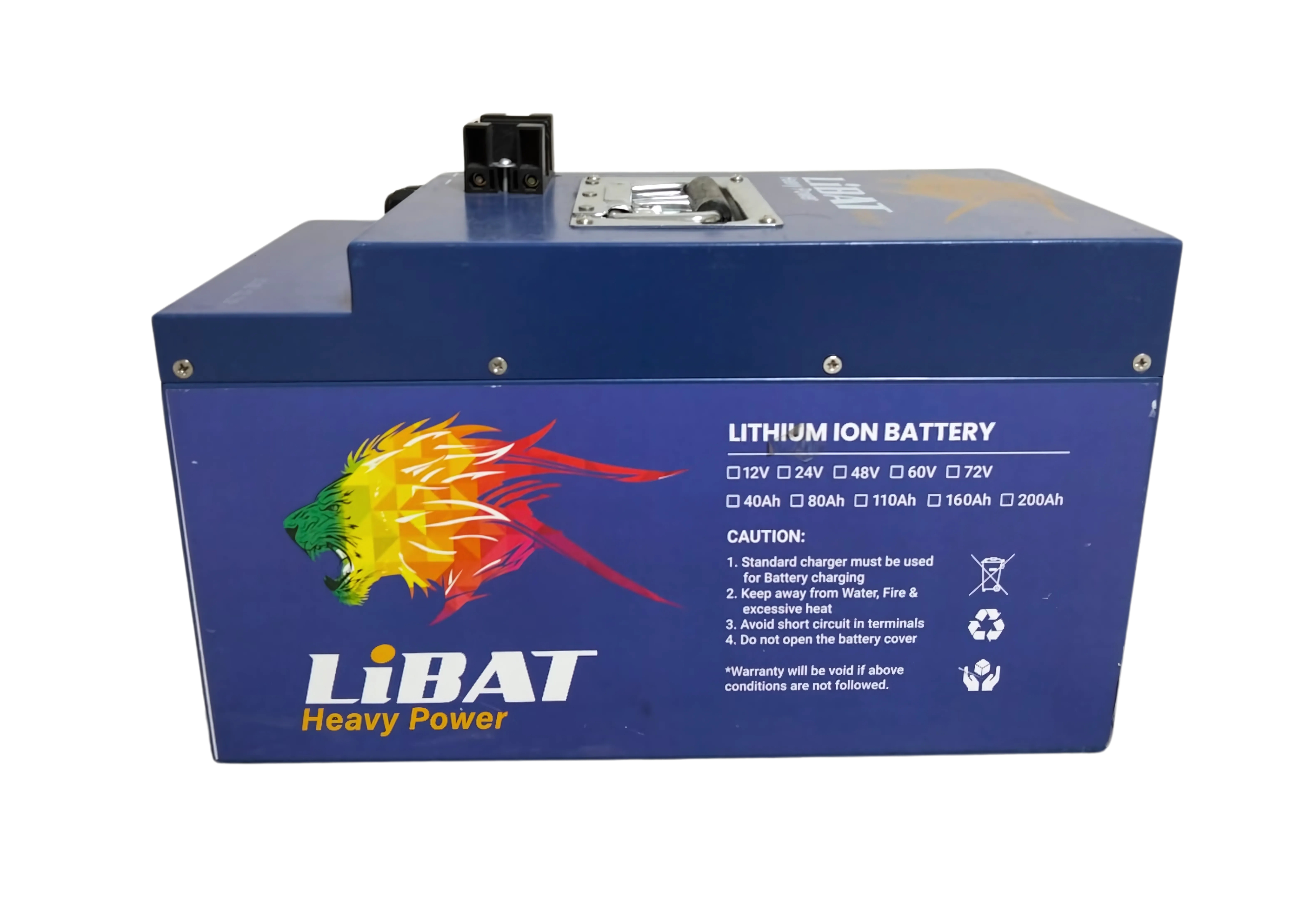 LiBAT 12V 110Ah IPS & Solar Battery