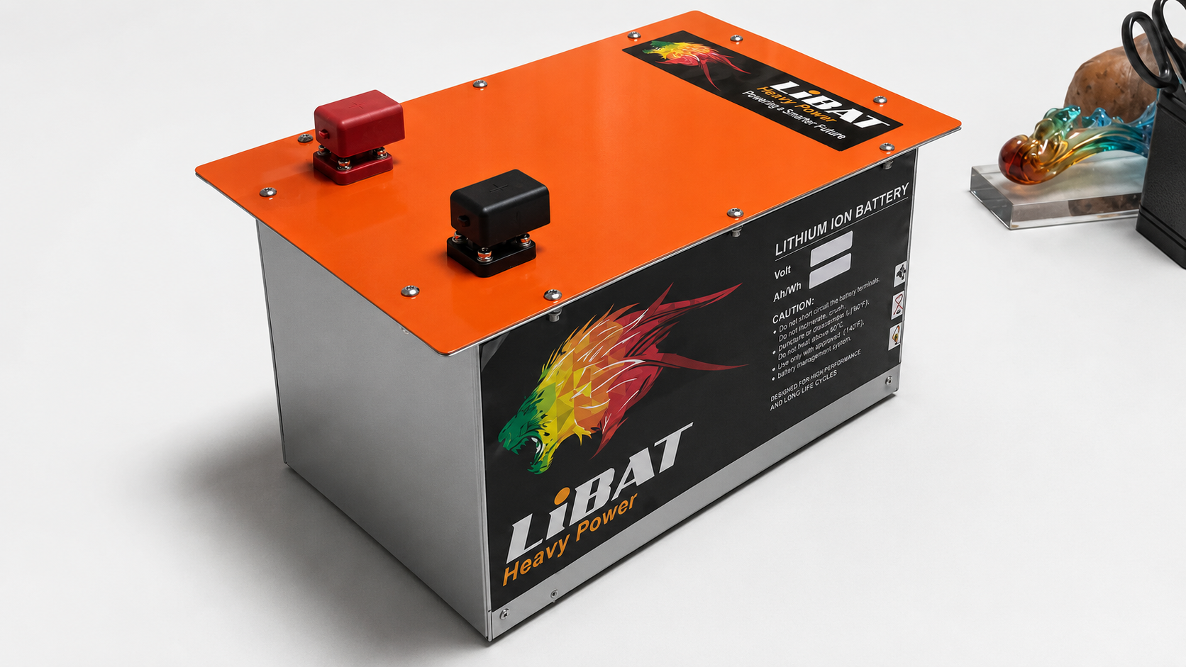 LiBAT 12V 110Ah IPS & Solar Battery